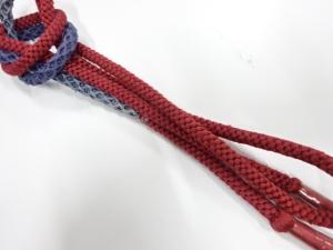 未使用品　正絹　手組帯締め